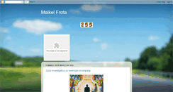 Desktop Screenshot of maikelfrota.blogspot.com
