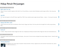 Tablet Screenshot of hidup-penuh-perjuangan.blogspot.com