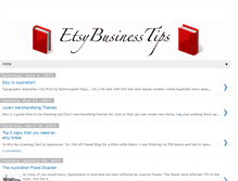 Tablet Screenshot of etsybusinesstips.blogspot.com