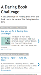 Mobile Screenshot of daringbookchallenge.blogspot.com