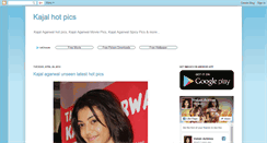 Desktop Screenshot of indiankajal.blogspot.com
