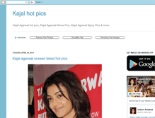 Tablet Screenshot of indiankajal.blogspot.com
