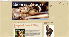 Desktop Screenshot of melhorqchocolate.blogspot.com