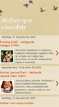 Mobile Screenshot of melhorqchocolate.blogspot.com