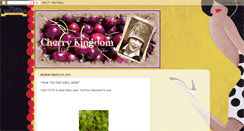 Desktop Screenshot of cherrykingdom.blogspot.com