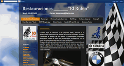 Desktop Screenshot of elrubioracing.blogspot.com