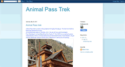 Desktop Screenshot of animal-pass.blogspot.com