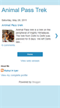 Mobile Screenshot of animal-pass.blogspot.com