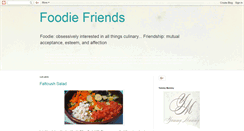 Desktop Screenshot of foodiefriendsandmore.blogspot.com