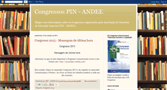 Desktop Screenshot of congressospinandee.blogspot.com