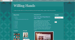 Desktop Screenshot of alayneswillinghands.blogspot.com