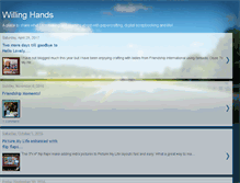 Tablet Screenshot of alayneswillinghands.blogspot.com