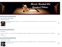 Tablet Screenshot of mixedmartialartvideos.blogspot.com