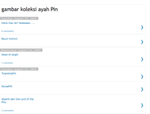 Tablet Screenshot of koleksi-photo-ayah-pin.blogspot.com