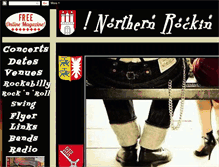 Tablet Screenshot of northernrockinscene.blogspot.com