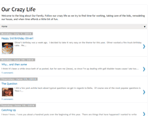 Tablet Screenshot of crazykuhlenlife.blogspot.com