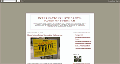 Desktop Screenshot of international-fordham.blogspot.com