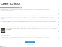 Tablet Screenshot of alexestadistica.blogspot.com