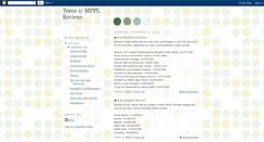 Desktop Screenshot of mpplteensreviews.blogspot.com