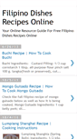 Mobile Screenshot of filipinodishesrecipes.blogspot.com