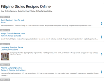 Tablet Screenshot of filipinodishesrecipes.blogspot.com