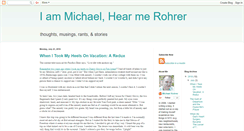 Desktop Screenshot of michaelrohrer.blogspot.com