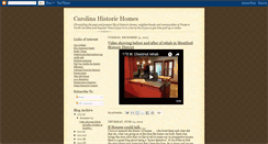 Desktop Screenshot of carolinahistorichomes.blogspot.com