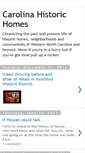Mobile Screenshot of carolinahistorichomes.blogspot.com