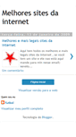 Mobile Screenshot of melhoressitesdainternet.blogspot.com