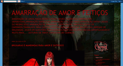 Desktop Screenshot of feiticeiradeamor.blogspot.com