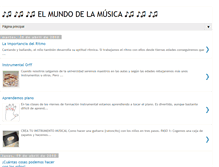 Tablet Screenshot of elmundodelamusica-musiquitas.blogspot.com