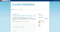 Desktop Screenshot of currentaddictions.blogspot.com