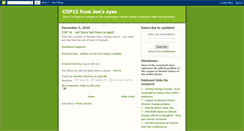 Desktop Screenshot of cop15orbust.blogspot.com