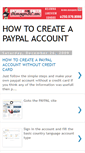 Mobile Screenshot of how-to-create-a-paypal-account.blogspot.com