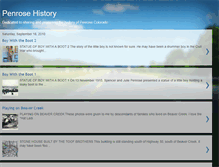 Tablet Screenshot of penrosehistory.blogspot.com