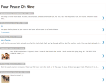 Tablet Screenshot of fourpeace-ohnine.blogspot.com