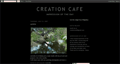 Desktop Screenshot of creationcafe.blogspot.com