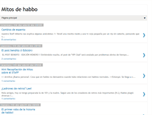 Tablet Screenshot of habbo-mitos.blogspot.com