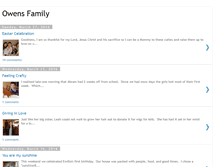 Tablet Screenshot of owensblessedlife.blogspot.com