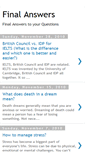 Mobile Screenshot of finalanswers.blogspot.com