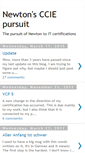 Mobile Screenshot of newtonccie.blogspot.com