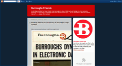 Desktop Screenshot of burroughsfriends.blogspot.com