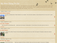 Tablet Screenshot of mynewthingtodo.blogspot.com