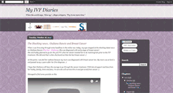 Desktop Screenshot of myivfdiaries.blogspot.com