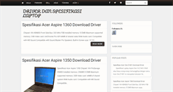 Desktop Screenshot of driver1715.blogspot.com