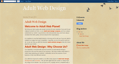 Desktop Screenshot of adult-web-design1.blogspot.com