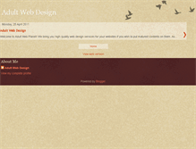 Tablet Screenshot of adult-web-design1.blogspot.com
