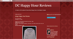 Desktop Screenshot of dchappyhours.blogspot.com