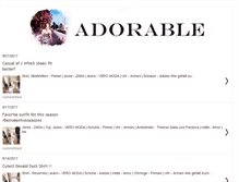 Tablet Screenshot of adoorablee.blogspot.com