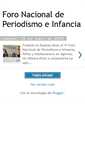 Mobile Screenshot of foronacionaldeperiodismo.blogspot.com